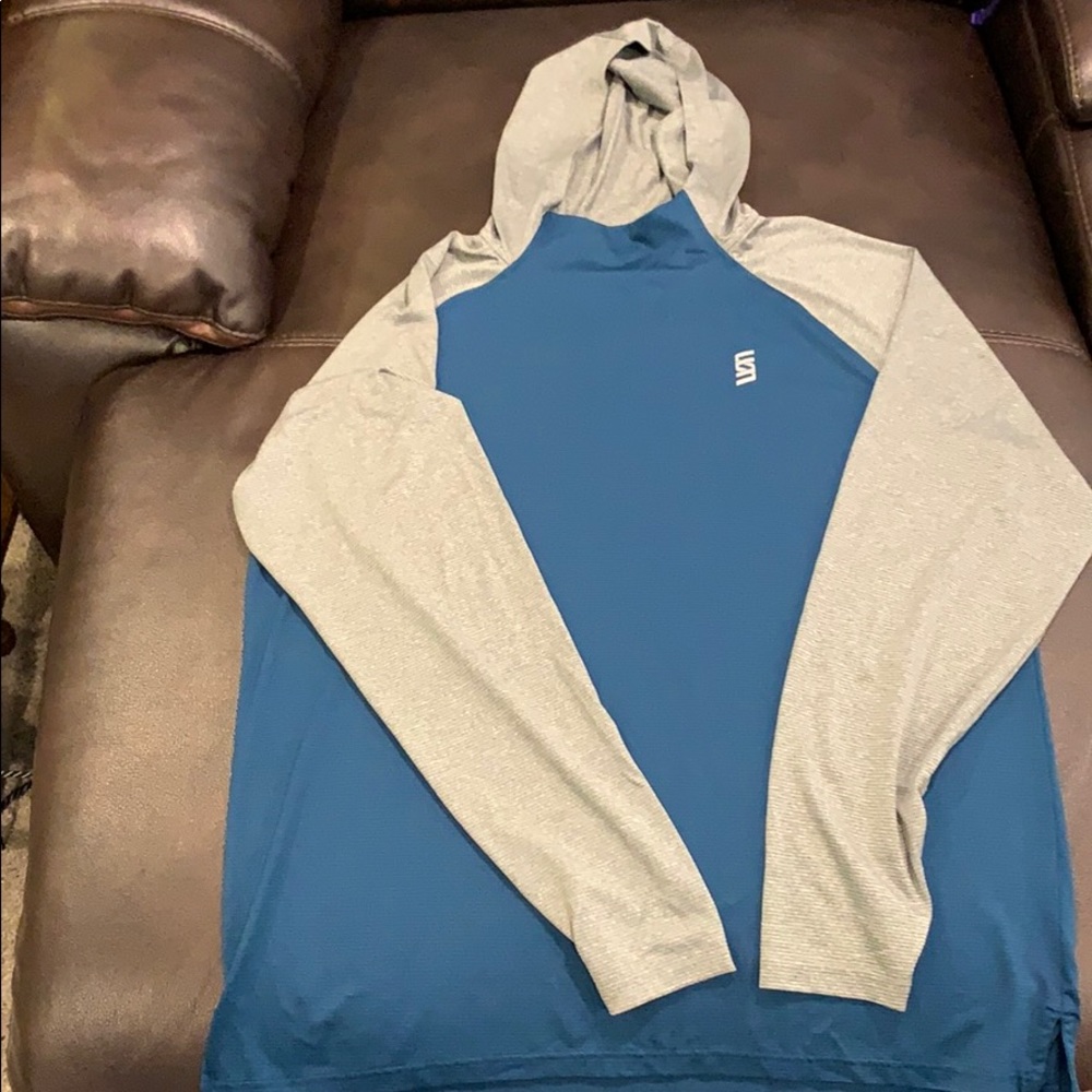 Second Skin XL Long Sleeve Hooded Tee